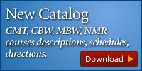 Download course catalog button